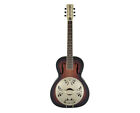 Open Box Gretsch G9241 Alligator Biscuit Round-neck Resonator - 2-color Sunburst