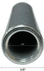 Five New Galvanized Steel Spacer Tubes   1 4  Id  X 3 8  Od X 1-1 2 