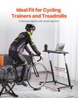 Mobile Cycling Desk Foldable Bike Trainer Fitness Desk Table W wheel support