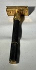 Vintage Gillette Gold Super Adjustable  Safety Razor 1970s