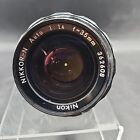 Nikon Nikkor-n Auto 35mm F 1 4 Non-ai Lens With Caps