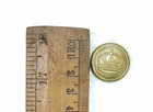 Vintage Brass Finish Metal Buttons In Style   Various Patterns 50 Piece  brs-246