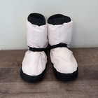 Bloch Unisex Dance Warm Up Booties Kids Size S  Candy Pink Nylon Ballet Euc
