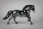 Clearware Black Nico Vanner shire Cross Stallion breyer 1 32 Scale