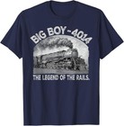 Big Boy 4014 Vintage Steam Locomotive Railroad Tee