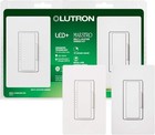 2 Pack Lutron Maestro Led  Digital Dimmer Kit Macl-153mlrhw-wh White