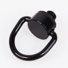 Camera 1 4  Screw Mount Black D-ring Strap Adapter Stainless Steel