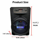 3000w Portable Wireless Bluetooth Speaker Super Bass Stereo Radio Fm Tf Aux Usb
