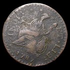 1787 Connecticut Colonial Copper Large Cent  ---- Nice Rare Coin  ----   pp237