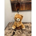 Vintage 80   s Adi Brown Teddy Bear Nursery Table Lamp Plush Musical Animal