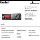 Uniden Bearcat Bct15x Trunktracker Iii Analog Police Radio Scanner Beartracker