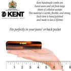4 5  Handmade Fine Tooth Pocket Comb