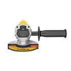 Dewalt 7 Amp 4 5 In  Small Corded Angle Grinder With 1-touch Guard     220v