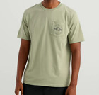 New Huk Circle Marling Pocket Ss T-shirt  h100594 Seagrass