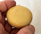 Round Antique Celluloid Compact W  Mirror