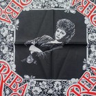 Vtg Reba Mcentire Concert Bandana Scarf Souvenir Country Music Rare 80s 90s