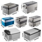 Car Refrigerator 9-58qt Portable Fridge Compact Freezer Camping Outdoor Home Car