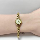 Vintage  Working Rare     Seiko Gold Ruby Bracelet Quartz Watch From Japan
