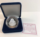 Lot Of 6 Liberia  20 1997 Princess Diana Series 1 Oz Silver Coin Box   Coa