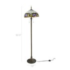 Tiffany Floor Lamp Tiffany Light Fixture Library Light Stand Light Tiffany Shade