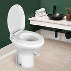 Portable Toilet Rv Foot Pedal Flush High Profile Caravan Travel Outdoor Indoor