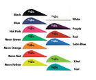 36pk Bohning 2  Blazer Vanes Solid Colors Mix Two Solid Colors Your Choie