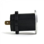 Black Dash Mount Dual Port Usb Charger - Replaces Cigarette Lighter