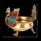 Brass Traditional Urli On Duck Shape Idol Figurine Home Decor Statue
