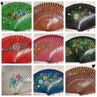 Vintage Inspired Spanish Double Side Folding Bridgerton Party Wood Fan For Her