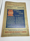 1937 Vol Ii The State Directory Of Columbia Sc 40 Pages Business Ads