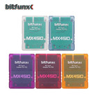 Mx4sio Sio2sd Sd Card Adapter For Ps2 Memory Card Expansion For Sio Blue Clear