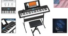 61-key Electronic Keyboard Piano With Usb Connectivity   Music Software Support