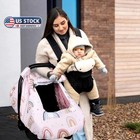 Car Seat Cover Baby Girl  Warm Winter Carseat Cover For Baby  Kick-proof Infant