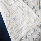 Vtg Blue White Wedding Brides Handkerchief Hankie Embroidered Drawn Thread