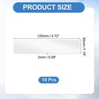 10pcs Heavy Duty Double Sided Tape  4 72  X 1 18  Sticky Adhesive Nano Tape