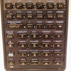 Vintage 1987 Hp 22s Scientific Calculator Hewlett Packard Works Black
