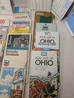 Vintage Us Road Maps   City Maps Lot Ohio Indiana Nebraska Chicago 1968-1982