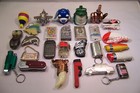 Nostalgic Novelty Lighter Collection Refillable Butane Lighter Lot New Old Stock