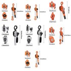 Uimoso Manual Lever Chain Hoist 0 25-6t  5 10 20ft Lift  Durable Alloy Steel