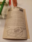 Vintage 1969  Steven Mfg    Weaving Loom  Plastic  Box