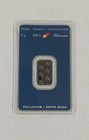 5 Gram  9995 Palladium Bar Argor Heraeus Sealed In Assay New