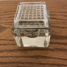 Vintage Lead Crystal Glass Inkwell