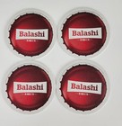 Set Of 4 Balashi Brewery Beer Coasters  brewed In Aruba  Free Shipping 