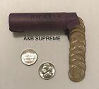  1  1942-1945 Jefferson War Nickel From Obw Roll Estate Ch-gem Bu Unc 35  Silver