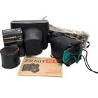 Zenit 12xp 1980s  Russian 35mm Film Camera Lens Helios 44m-4 2 58  Lens Bundle