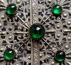 Art Deco Belt Buckle - No Us Customs Fees