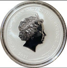 The Simpsons Family Tuvalu 1 Oz  9999 Fine Silver Coin Gem In Mint Capsule