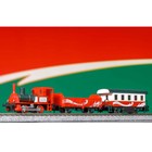 Kato 10-503-3 Chibi-loco Set Christmas Train Steam Locomotive   Wagons N Scale