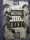 Ufc 244 Masvidal Diaz Signed Event Poster 084 125 Bmf Sbc Autographed 27x39
