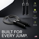 Athletic Works 9 Foot Weighted Jump Rope Foam Handles Steel Core Fitness Workout